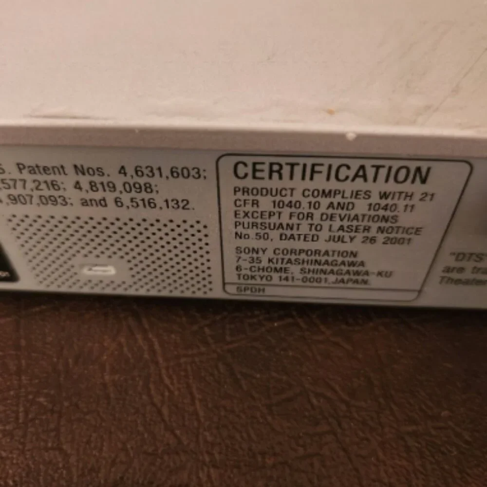 Sony DVD-NS41P CD/DVP - DVD Player (Tested)